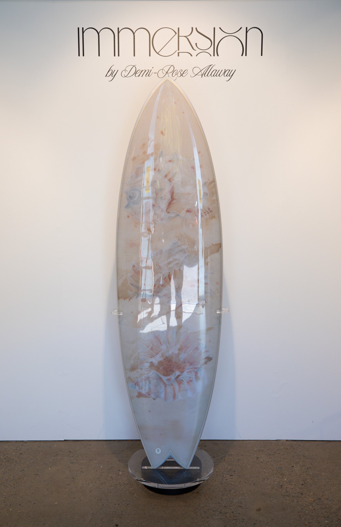 The Taste Of Her Surfboard Art